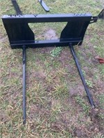 New Skid Steer Bale Forks 3000lb Each Rating