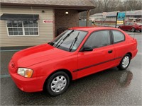 2001 Hyundai Accent (5 speed)