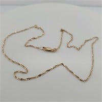 10K YELLOW GOLD 1.45G 16"  NECKLACE