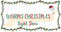 Worms Christmas Light Show