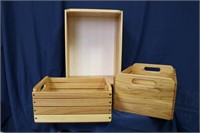 Nesting Wooden Crates