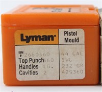 Lyman .44 Cal  232 GR Pistol Bullet Mould