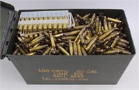 (1000) .223 Brass Rifle Casings Military Ammo Box
