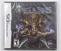 Sealed Nintendo DS Orcs & Elves Video Game