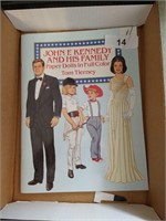 John F. Kennedy & His Family Paper Dolls Book