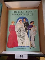 Princess Diana & Prince Charles Paper Doll Book