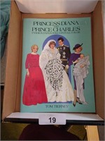 Princess Diana & Prince Charles Paper Doll Book