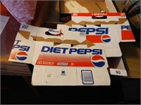 (2) Pepsi Cardboard Boxes