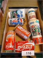 Pepsi Cola & Coca-Cola Cans & Cups