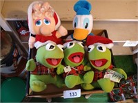Baby Kermit, Donald Duck & Miss Piggy