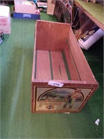 Pure Gold Wooden Crate