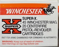 WINCHESTER 45 WIN MAG 230 GR FMC 20 RDS