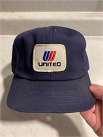 Vintage United Airlines Patch Hat