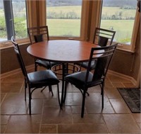 4ft Bistro Table & 4 Chairs