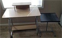 Small Computer Desk & Printer / Work Stand