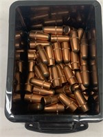 (60 Pcs) 35 Cal Bullets 200 Gr RN Interlock