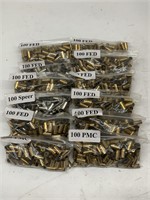 Approx 1200 Pcs Empty 9MM Luger Casings