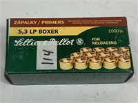 (1000 Pcs) Lellier & Bellot 5,3 LP Boxer Primers