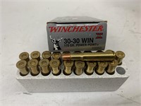 (20 Rds) 30-30 Win Ammo 170 Gr Power Point