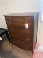 BEAUTIFUL ANTIQUE HIGH BOY CHEST OF DRAWERS