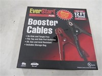 Everstart 12' 8 Guage Booster Cables NIB