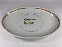 Italian Ceramic Bird Painted Platter