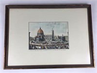 Framed Print Santa Maria del Fiore Florence