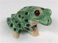 Italian Handpainted Ceramic Frog