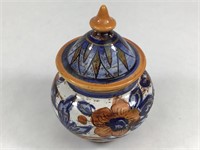 Alberobello Marked Italian Ceramic Lidded Jar