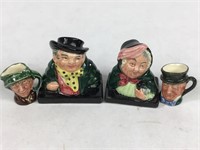 4 Royal Doulton Miniature Ceramics