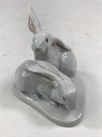 VTG Herend Porcellain Rabbits #5332