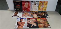 1994 Jan-Sept, Nov, Dec Issues of Playboy