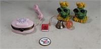 PHB Collections Barbie Phone/ Bell/ Frog Figures