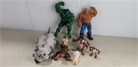 The "Hulk"&"Thing" Action Figures/ Taz/ More Toys