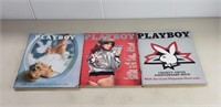 1971 Apr, 1979 Jan & Aug Issues of Playboy