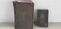 1901 Edition of Holy Bible/ 1941 New Testament