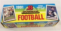 1991 Bowman football card set