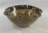 8.5" King's Pottery Bowl Seagrove NC