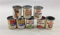 Vintage Libbys canned goods toys play house