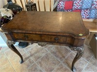 Rococo Burl Wood Desk