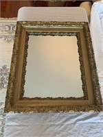 Gold Gild Carved Wood Mirror
