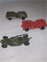 Asst Tootsie Toy Vehicles