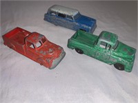 3- Tootsie Toy Vehicles
