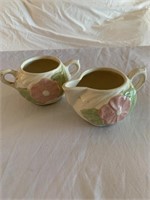 Vintage Cream & Sugar Set