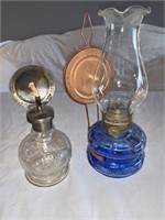 2- Oil Lanterns w/ Reflectors