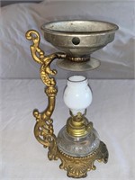 1880s Vapo Cresolene Oil Lamp