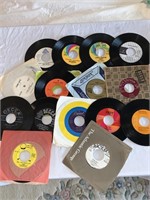 Variety of 45's Vinyls
