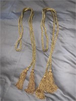Gold Silk Tassels