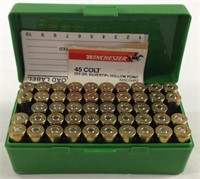 48 Rounds 45 Colt Hollow point ammunition