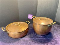 Ruffoni Italy Copper Pots